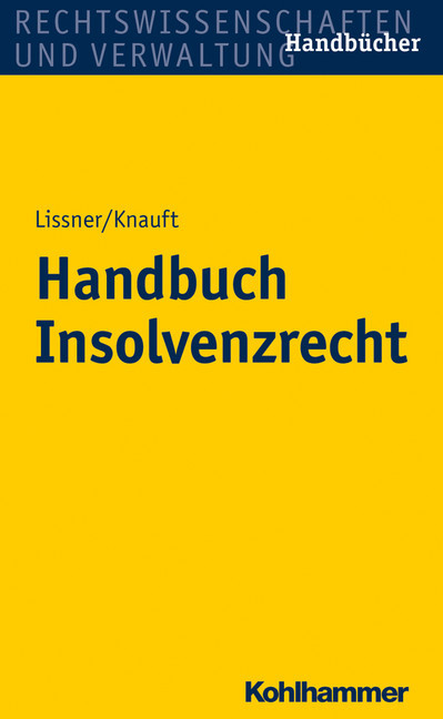 Handbuch Insolvenzrecht main product photo
