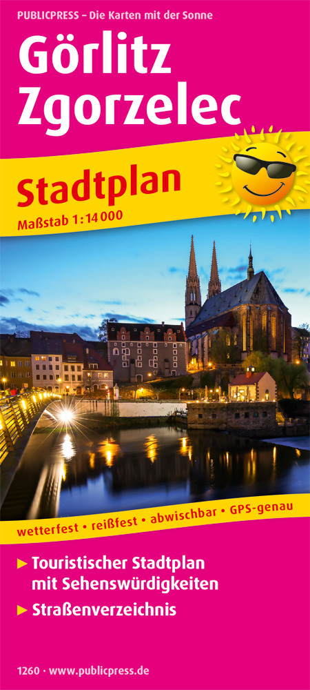 PublicPress Stadtplan Görlitz, Zgorzelec main product photo