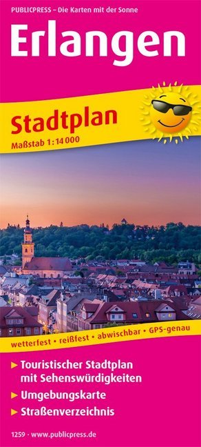PublicPress Stadtplan Erlangen main product photo