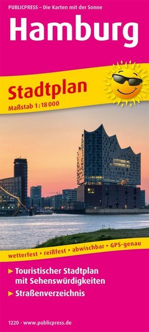 PublicPress Stadtplan Hamburg main product photo