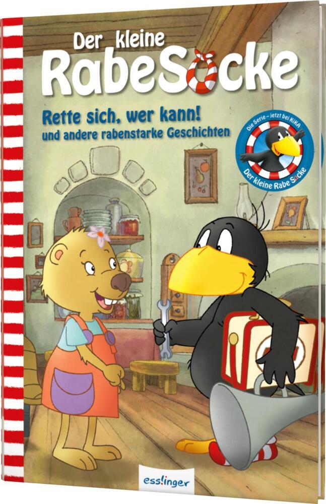 Der kleine Rabe Socke: Rette sich, wer kann! und andere rabenstarke Geschichten main product photo
