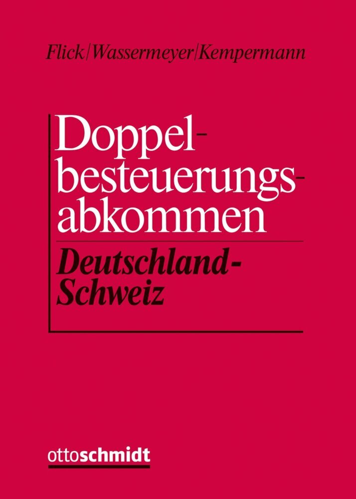 Doppelbesteuerungsabkommen Deutschland-Schweiz, Kommentar, 3 Ordner zur Fortsetzung (Pflichtabnahme) main product photo