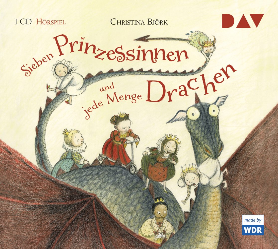 Sieben Prinzessinnen und jede Menge Drachen, 1 Audio-CD main product photo