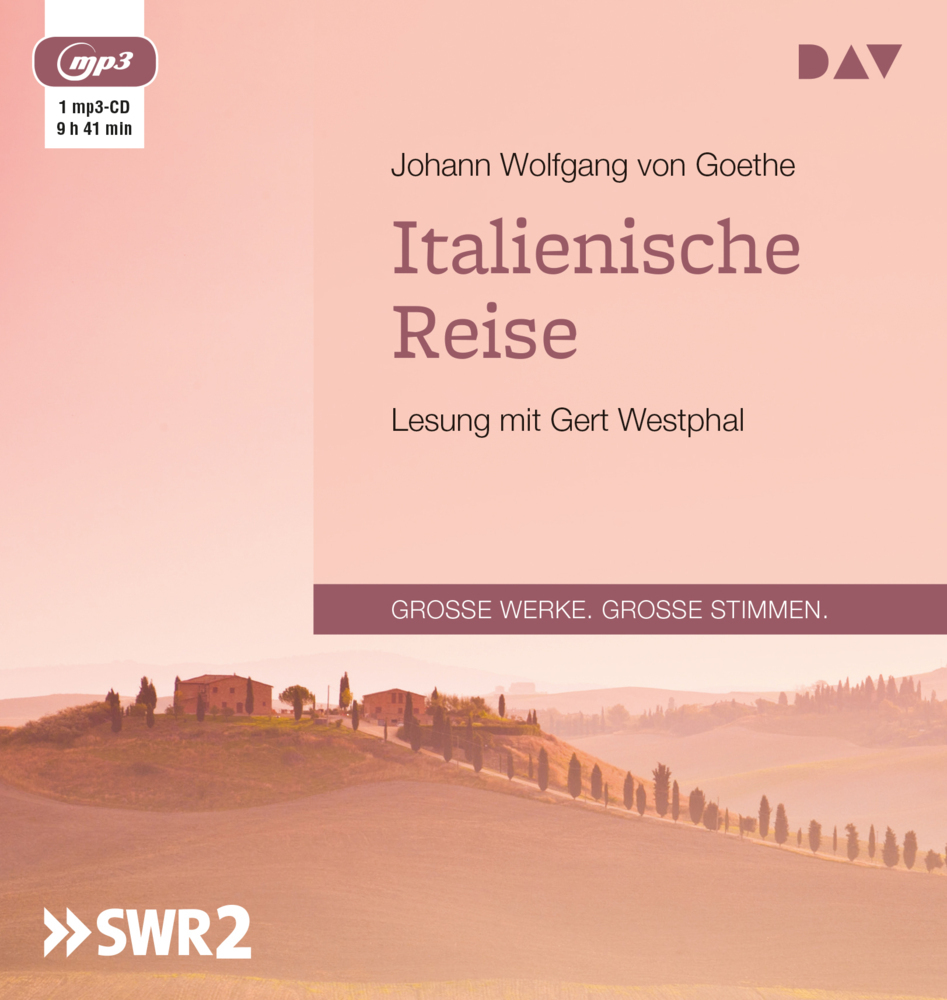 Italienische Reise, 1 Audio-CD, 1 MP3 main product photo