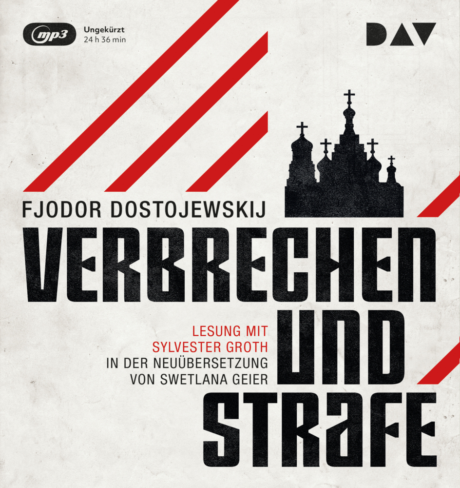 Verbrechen und Strafe, 3 Audio-CD, 3 MP3 main product photo