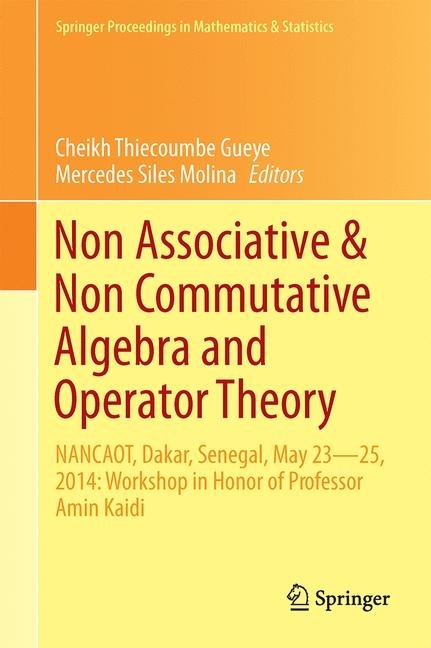 Non-Associative and Non-Commutative Algebra and Operator Theory main product photo