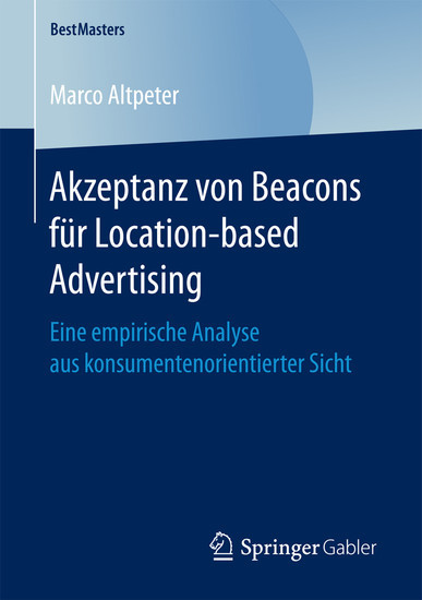 Akzeptanz von Beacons für Location-based Advertising main product photo