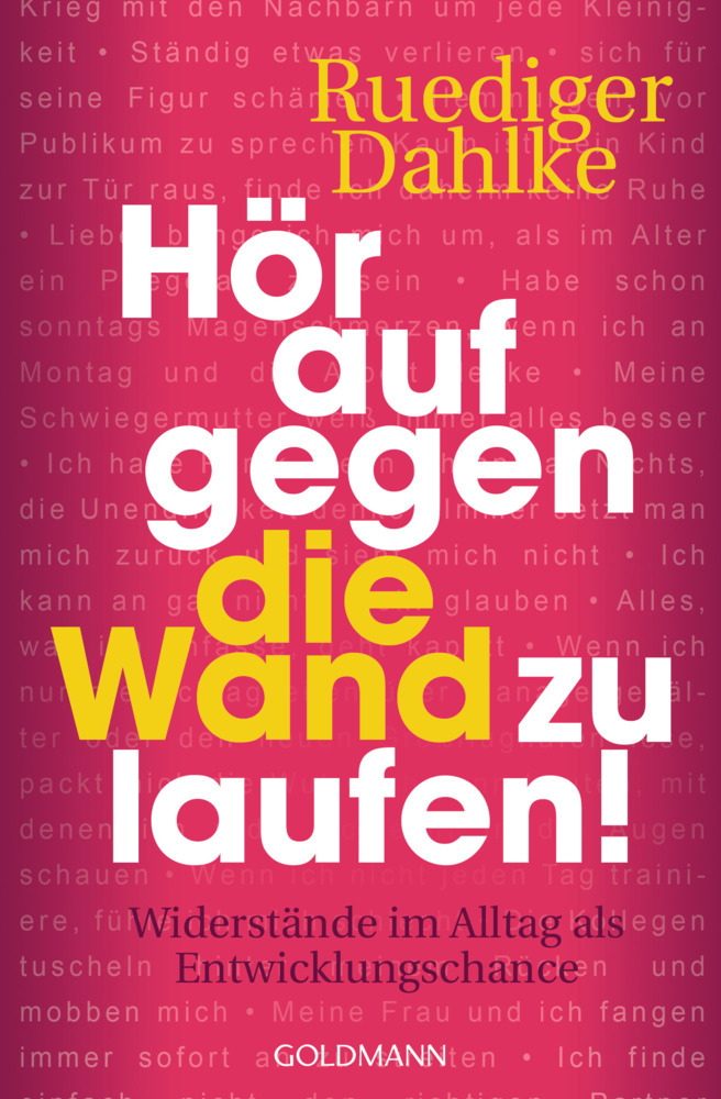 Hör auf gegen die Wand zu laufen! main product photo