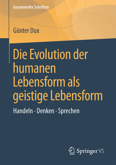 Die Evolution der humanen Lebensform als geistige Lebensform main product photo