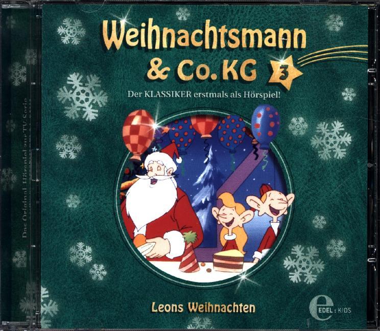 Weihnachtsmann & Co. KG - Leons Weihnachten, 1 Audio-CD main product photo