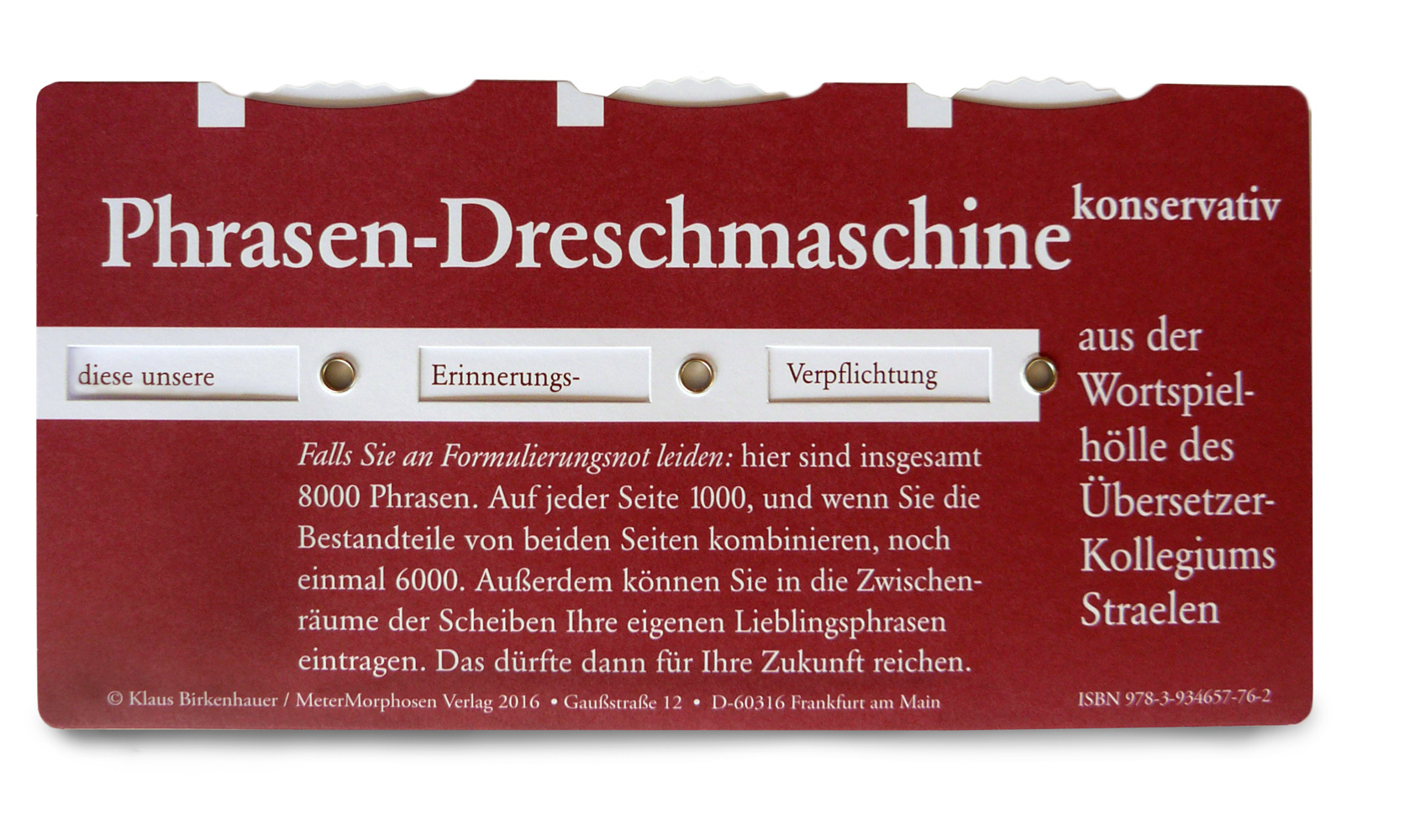 Phrasendreschmaschine (Spiel) main product photo