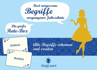 Die große Quiz-Box für Senioren rund um fast vergessene Begriffe. Das Spiel rund um alte Begriffe für Senioren. Auch mit Demenz. Spiele Box mit 100 Karten. (Spiel)