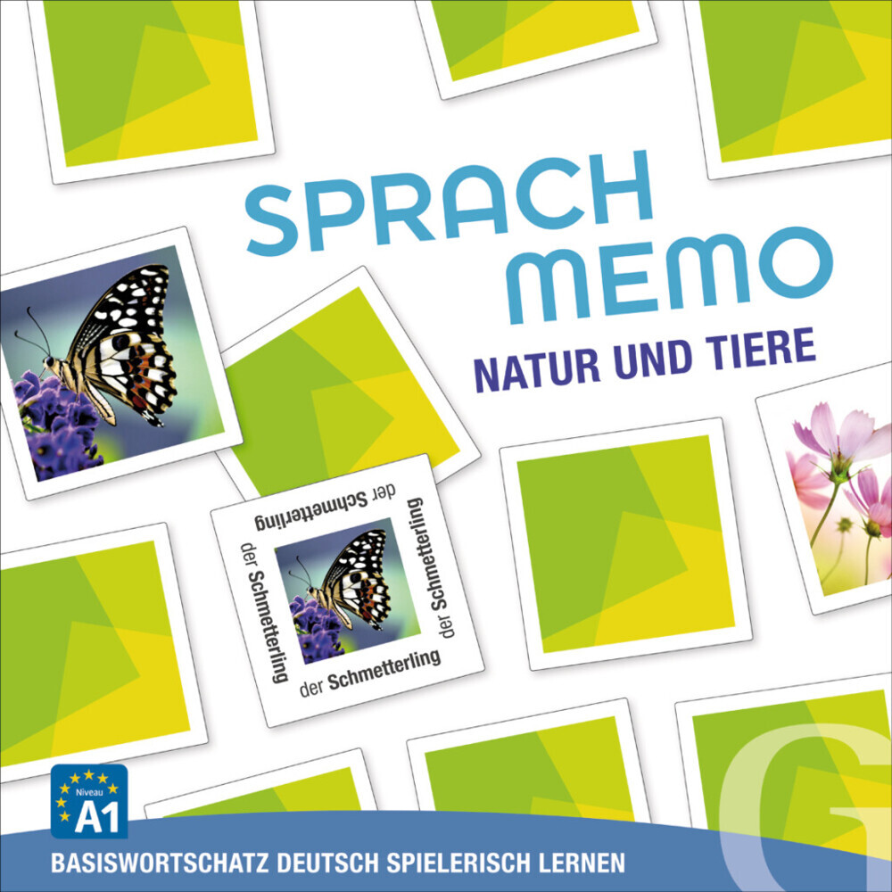 Sprachmemo Deutsch: Natur und Tiere (Spiel) main product photo