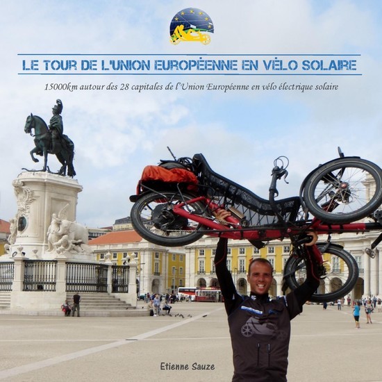 L'union européenne en vélo solaire main product photo