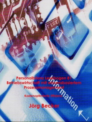 Personalbilanz Lesebogen 81 Betriebswirtschaft mit wissensbasiertem Prozessmanagement