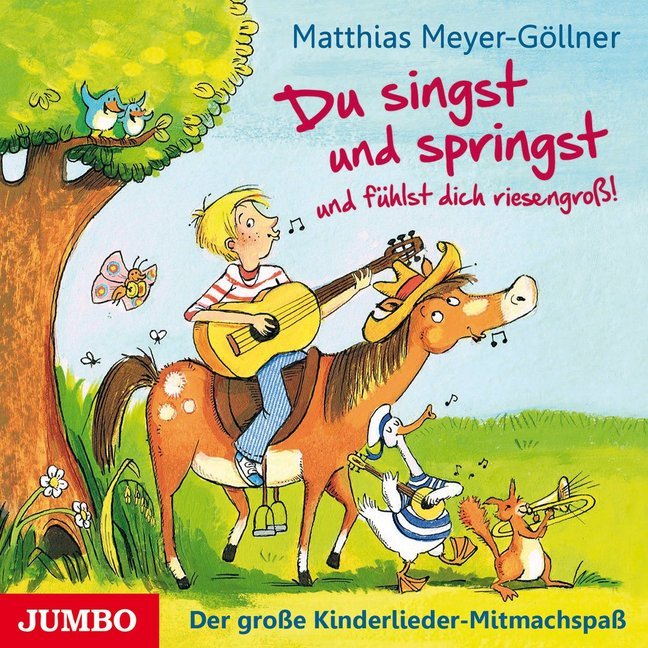 Du singst und springst und fühlst dich riesengroß!, Audio-CD main product photo