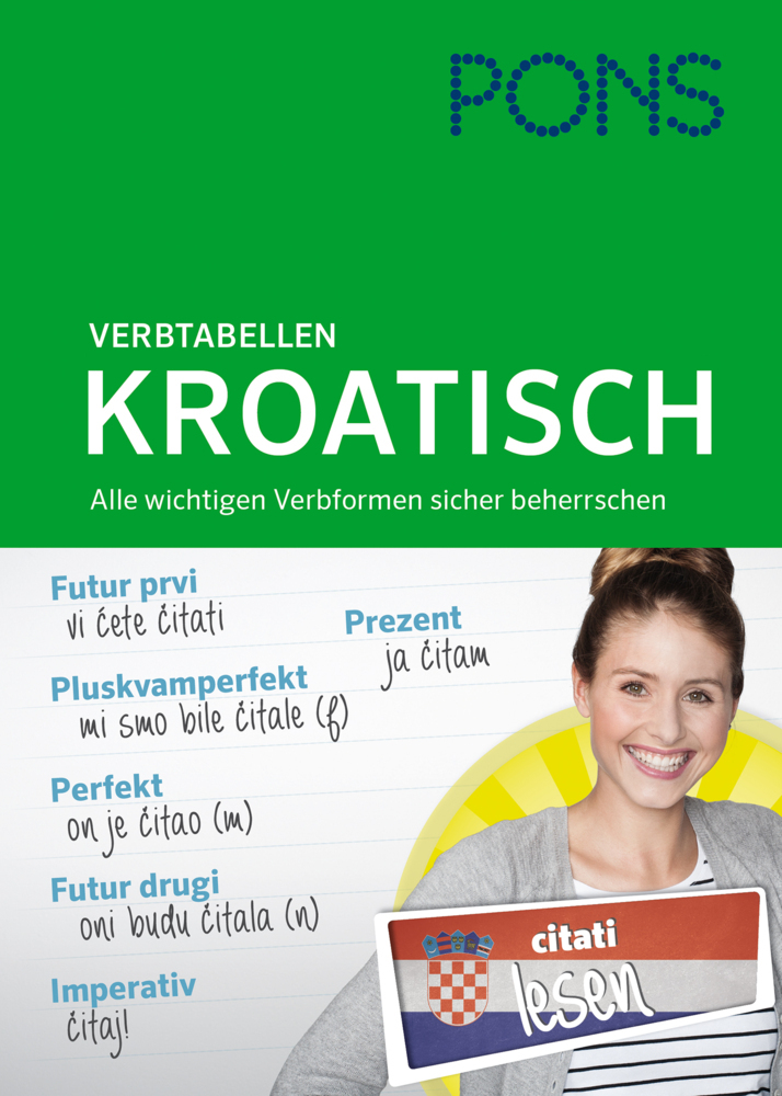PONS Verbtabellen Kroatisch main product photo