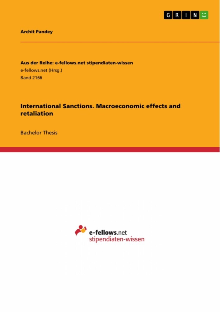 International Sanctions. Macroeconomic effects and retaliation main product photo