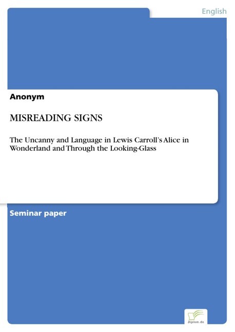 MISREADING SIGNS main product photo