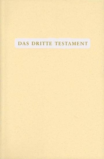 Das Dritte Testament main product photo