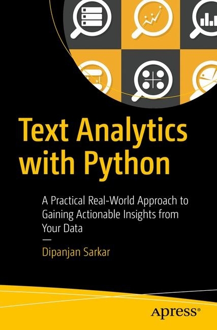 Text Analytics with Python main product photo