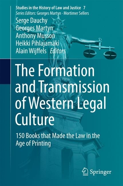 The Formation and Transmission of Western Legal Culture main product photo