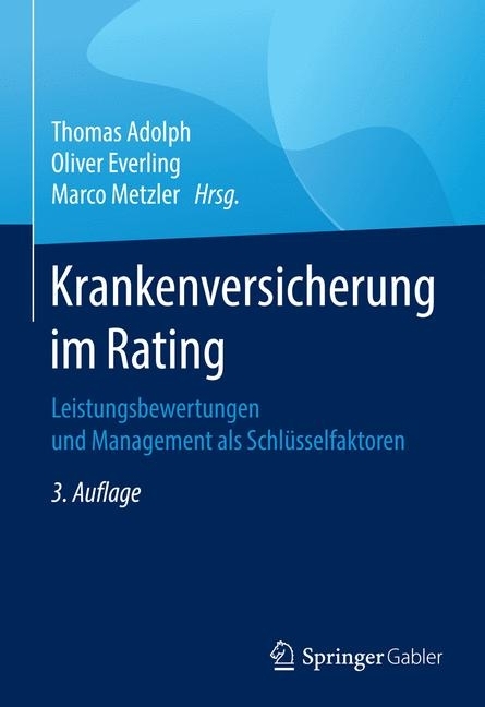 Krankenversicherung im Rating main product photo