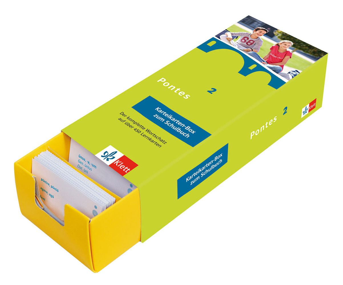 Pontes 2 - Vokabel-Lernbox zum Schulbuch main product photo