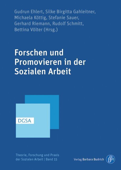 Forschen und Promovieren in der Sozialen Arbeit main product photo