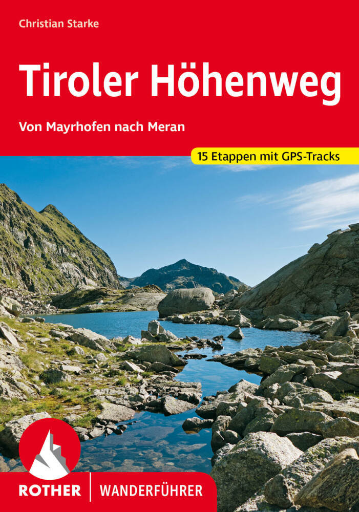 Rother Wanderführer Tiroler Höhenweg main product photo