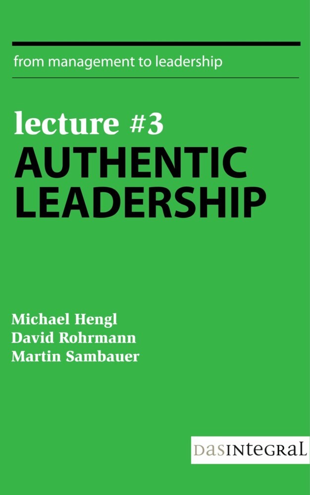 Lecture #3 - Authentic Leadership main product photo