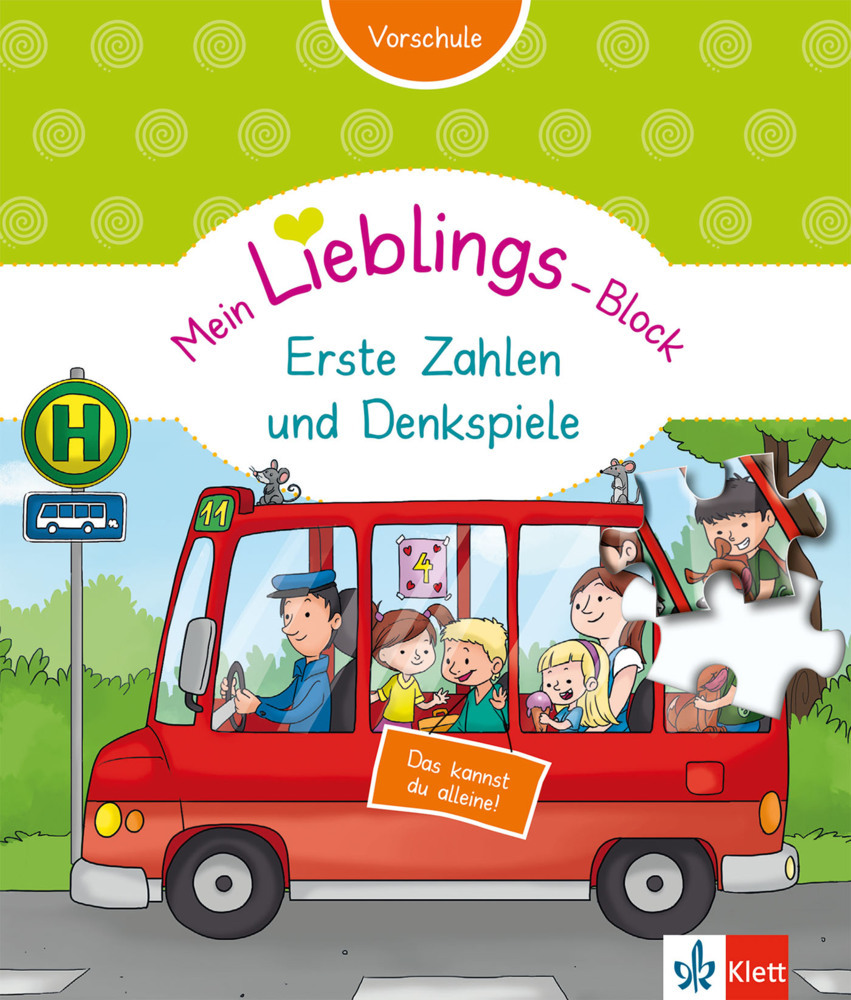 Klett Mein Lieblings-Block - Erste Zahlen und Denkspiele main product photo