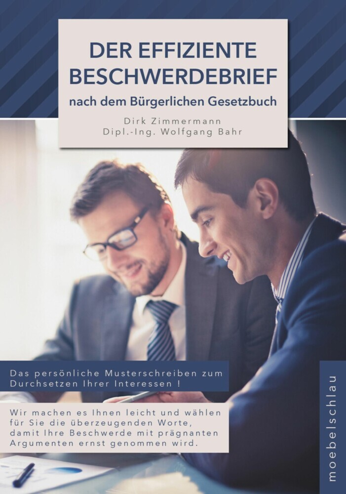 Der effiziente Beschwerdebrief nach dem bürgerlichen Gesetzbuch main product photo