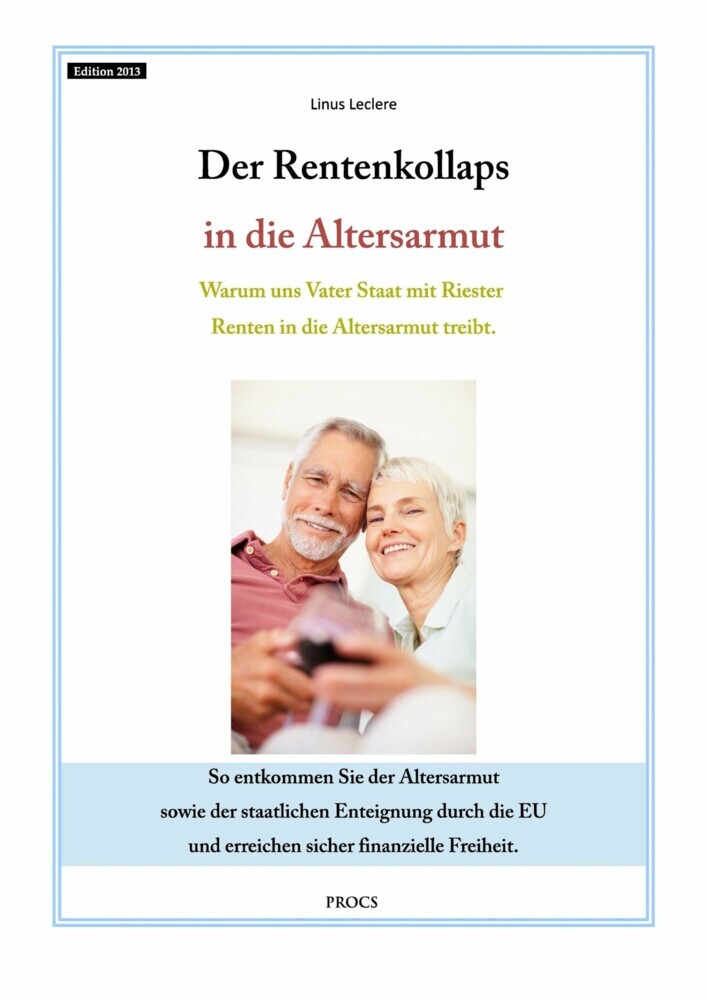 Der Rentenkollaps in die Altersarmut main product photo