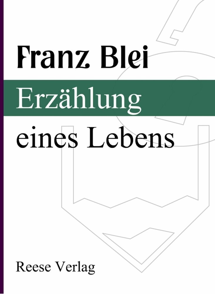 Erzählung eines Lebens main product photo