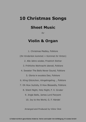 10 Christmas Songs (Violin & Organ)