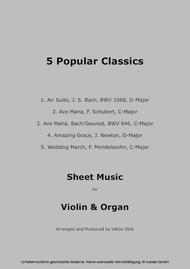 5 Popular Classics main product photo