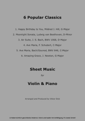 Popular Classics (Violin & Piano)