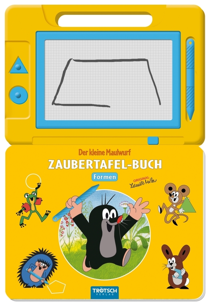 Der kleine Maulwurf, Zaubertafel-Buch - Formen main product photo