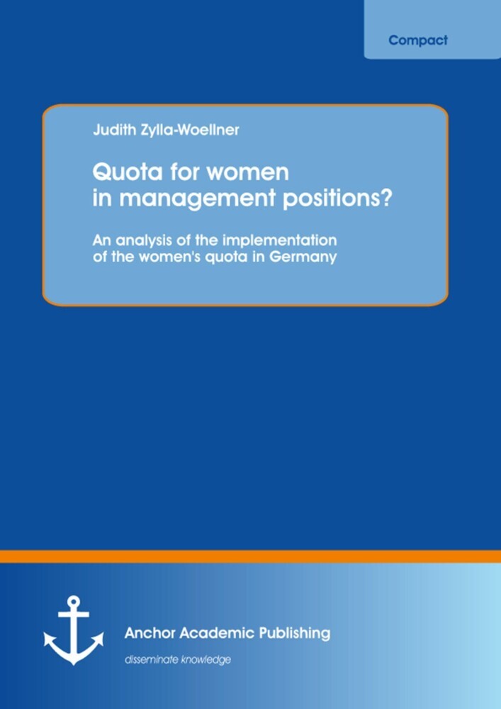 Quota for women in management positions? An analysis of the implementation of the women's quota in Germany main product photo