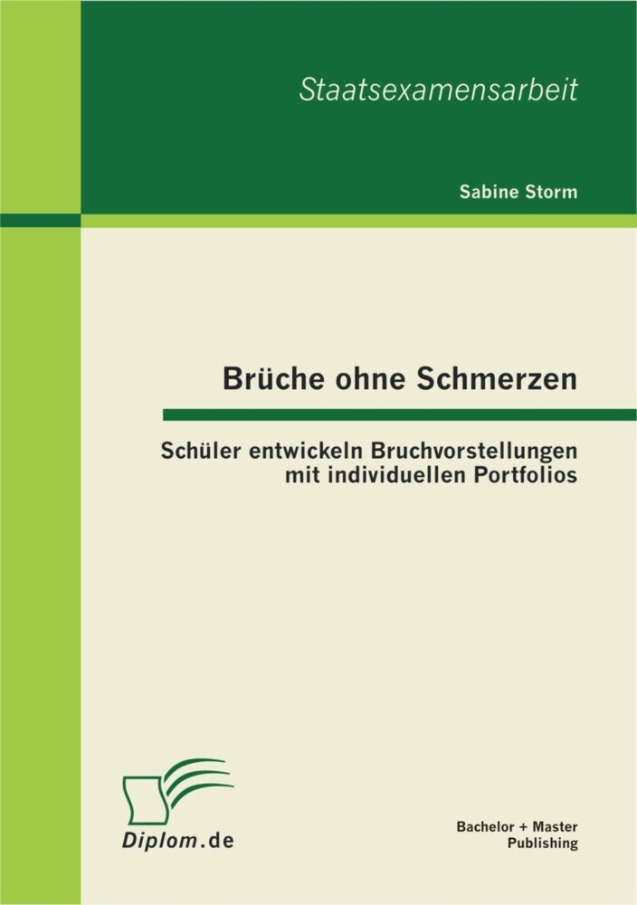 Brüche ohne Schmerzen: Schüler entwickeln Bruchvorstellungen mit individuellen Portfolios main product photo