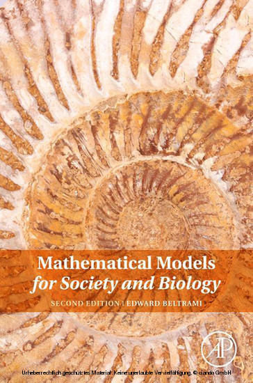 Mathematical Models for Society and Biology main product photo