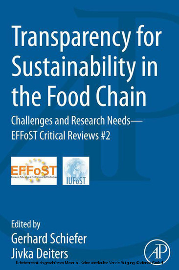 Transparency for Sustainability in the Food Chain main product photo