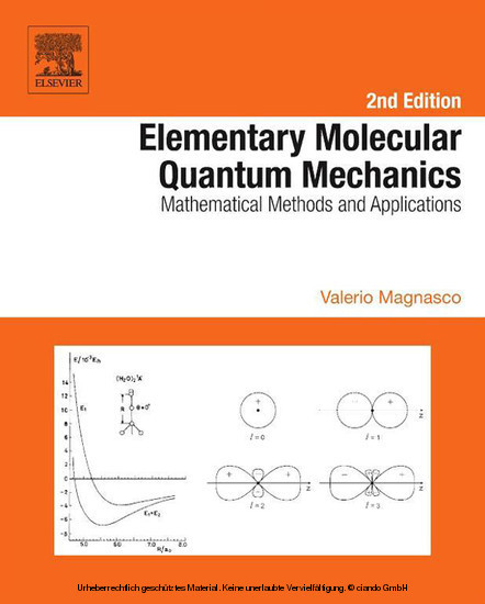 Elementary Molecular Quantum Mechanics main product photo