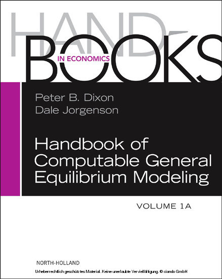 Handbook of Computable General Equilibrium Modeling main product photo