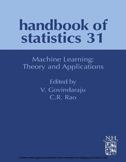 Machine Learning: Theory and Applications main product photo