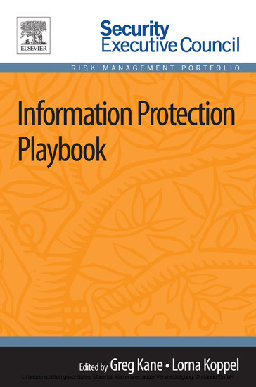 Information Protection Playbook main product photo