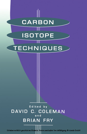 Carbon Isotope Techniques main product photo