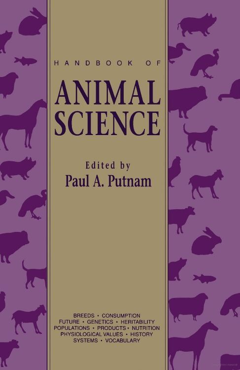 Handbook of Animal Science main product photo