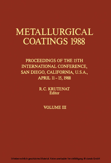 Metallurgical Coatings 1988 main product photo
